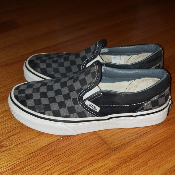 SOLD // Vans Slip on Checkerboard Sneakers - Picture 3 of 8